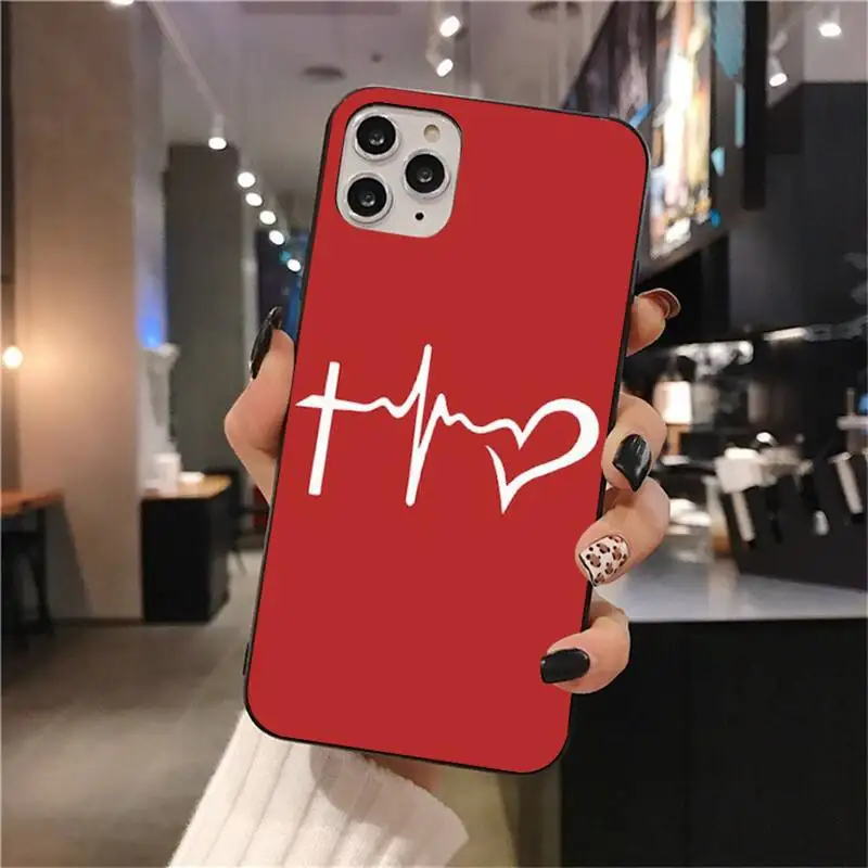Простой чехол с надписью Love Hope Faith черный мягкий для телефона iPhone 11 pro XS MAX 8 7 6 6S Plus X