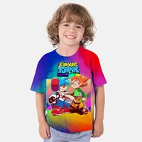 children friday night funkin 3d print t shirts summer toddler anime tshirts streetwear kids tee tops boys girls cartoon t shirts
