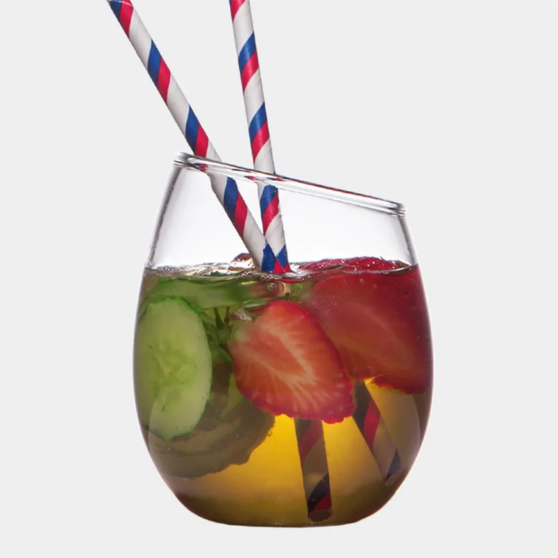 Бесступенчатый бокал для вина напитков шампанского коктейлей виски пива