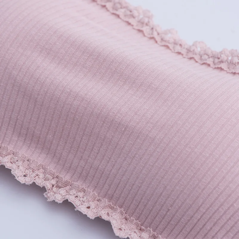 Женский бюстгальтер без бретелек с мягкими чашечками Однотонный женский