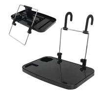 car portable desk car tray laptop lunch travel table compact hook on multi functional holder for eating or working accessories