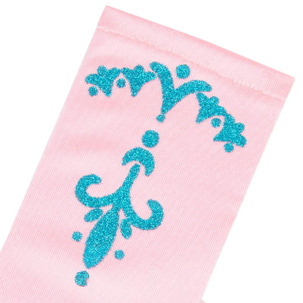 Красивая Снежная королева принцессы детские длинные перчатки для девочек