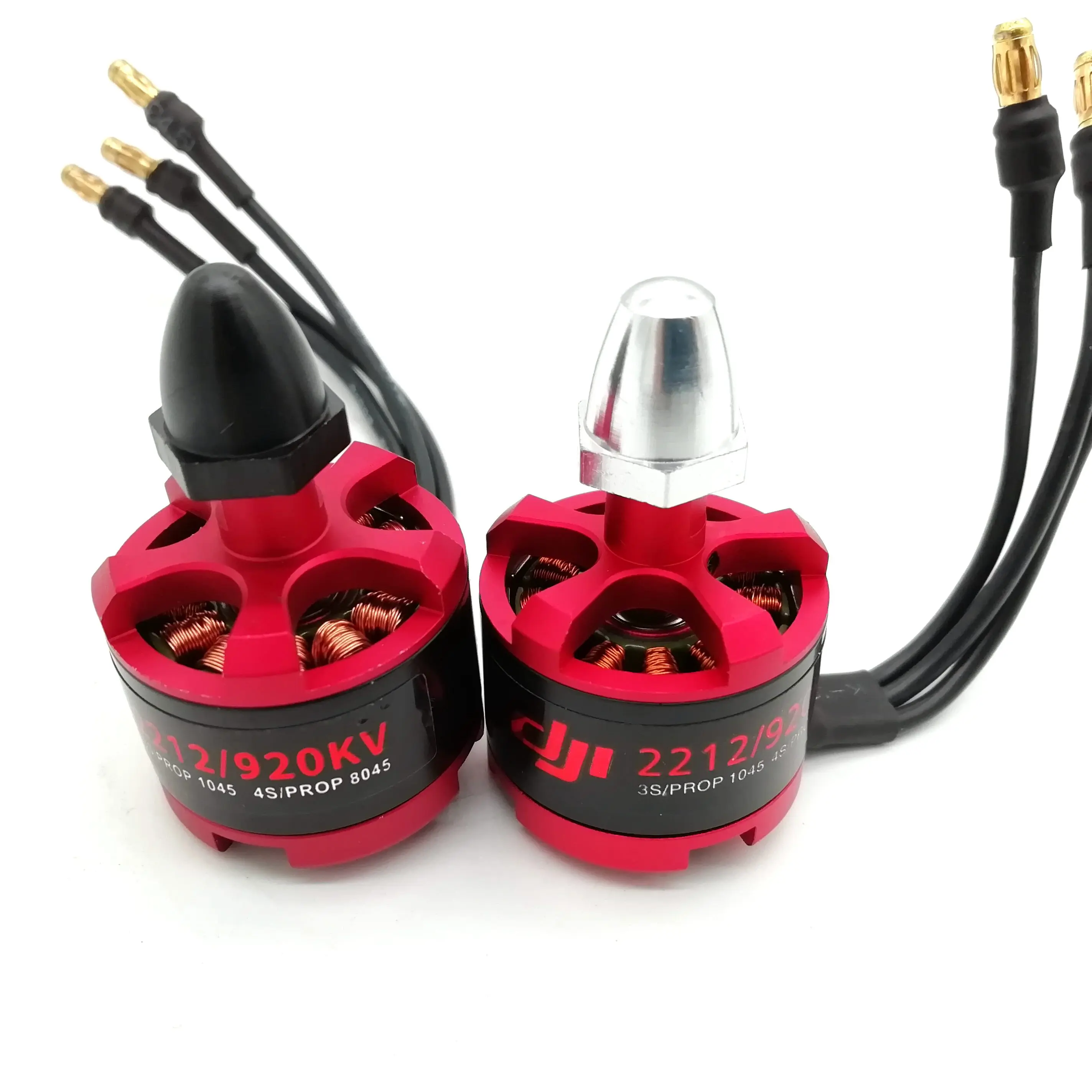 Черный бесщеточный двигатель для дрона DJI 2212 с несколькими несущими винтами