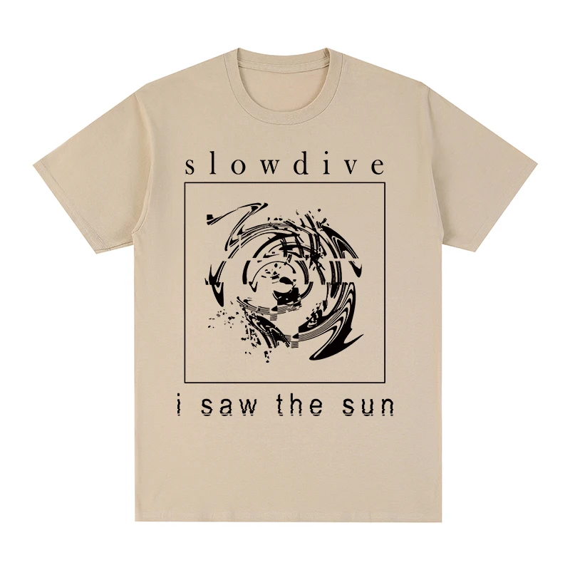 Хлопковая мужская футболка Slow Dive i Seen the soon my bloody valentine новая мужские топы Wo - купить