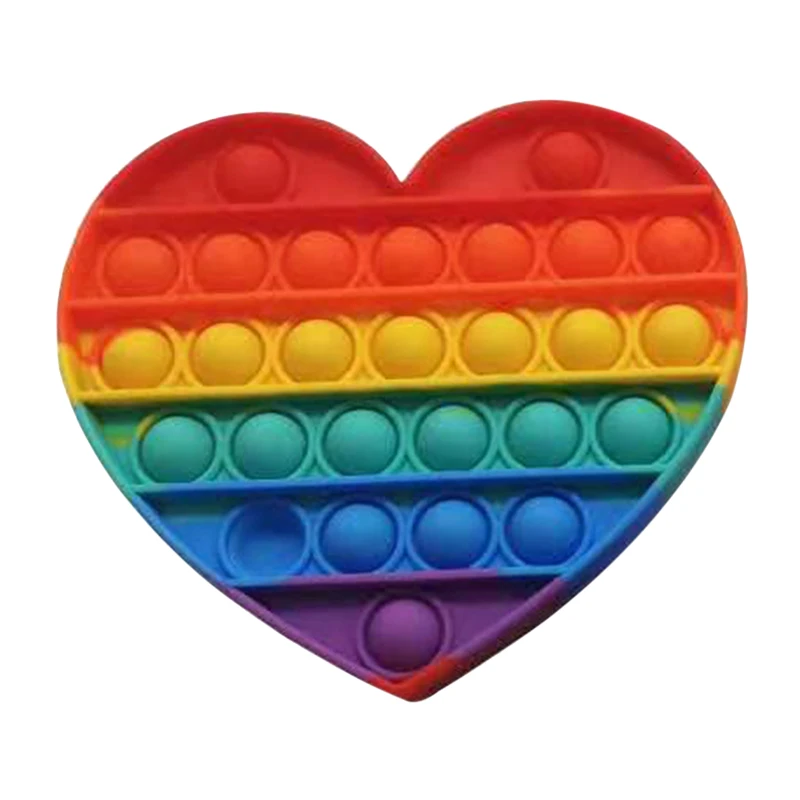 

Color Push Bubble Gadgets Sensory Toys Especially To Relieve Pressure Silicone Pressure Relief Toys Squeezes Feeling HFD889