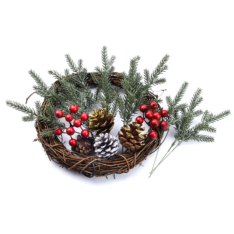 

10pcs Vases for home decor wedding decorative flowers scrapbooking Christmas wreaths floristics diy gift cheap artificial plants