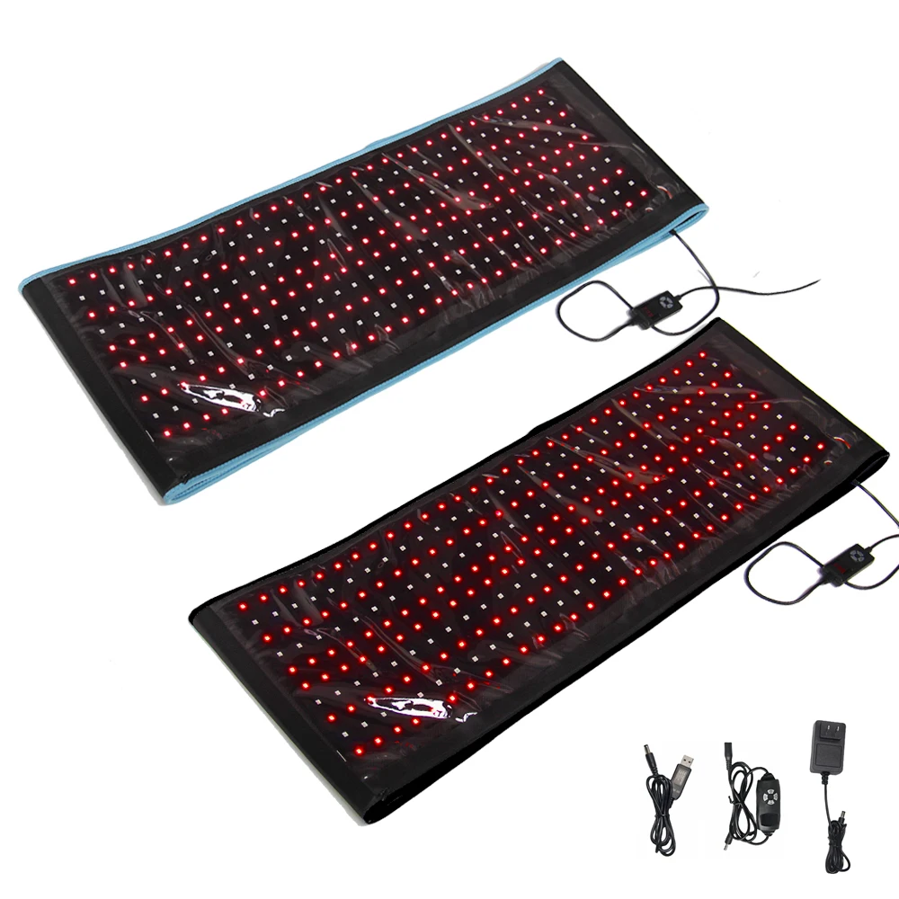 Red Light Therapy Full Body Pad,660＆850nm Red Light and Near Infrared Light Therapy Panel for Pain Relief