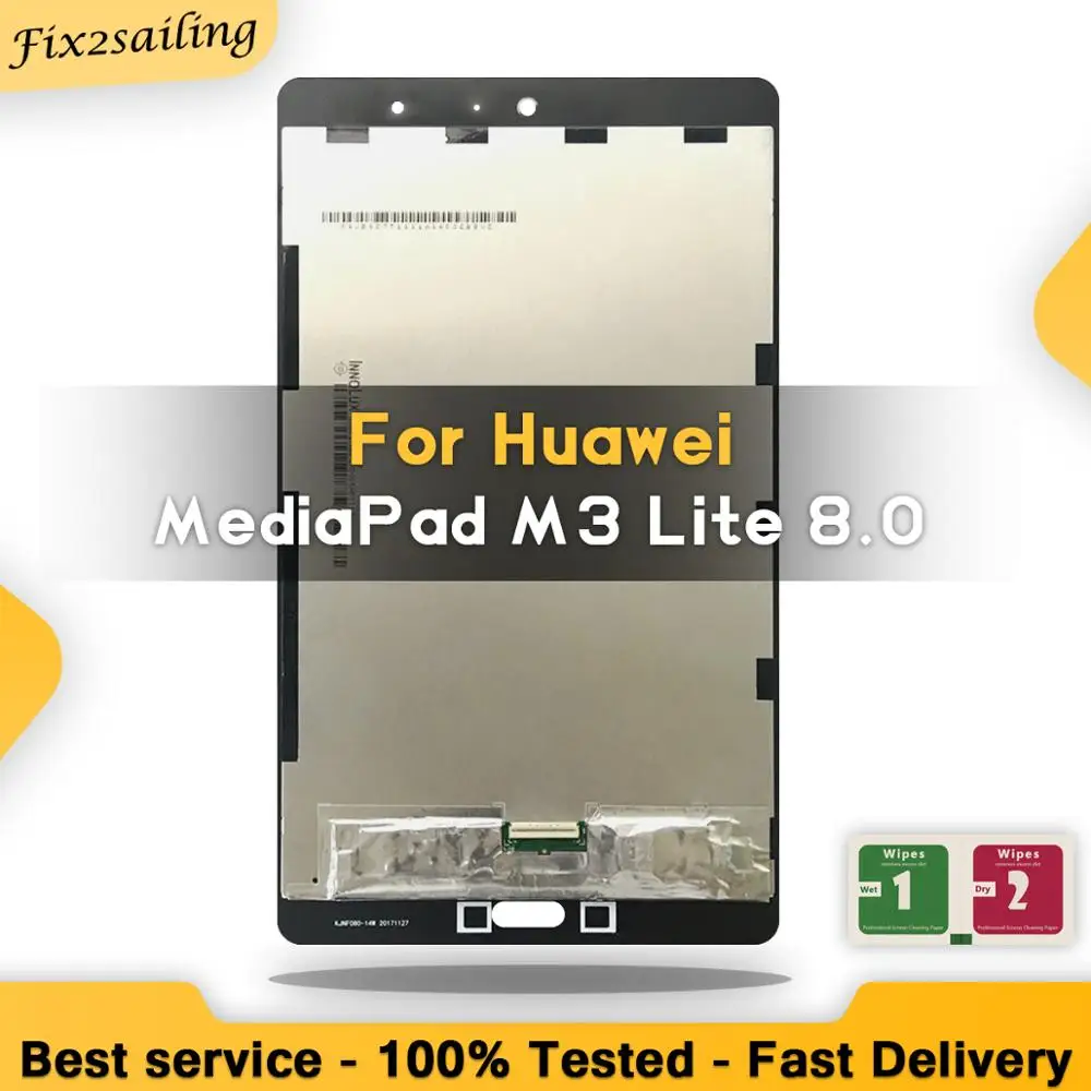Новый ЖК дисплей для huawei MediaPad M3 Lite 8 0 CPN W09 AL00 L09 Дисплей Сенсорный экран планшета
