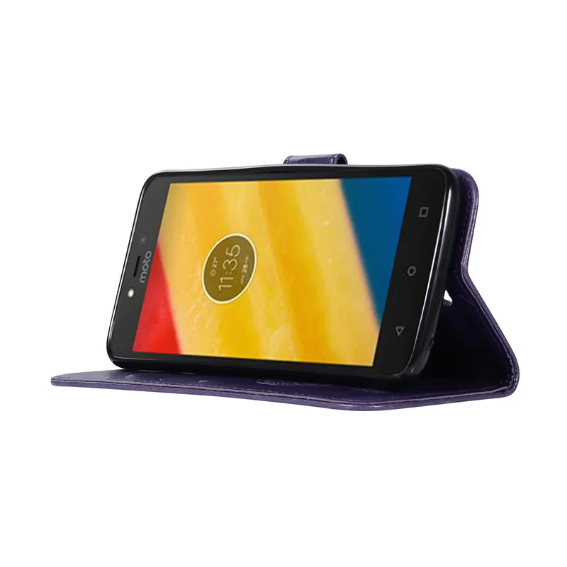 Чехол для Motorola Moto C Plus чехол телефона из искусственной кожи Lenovo XT1723 XT1724