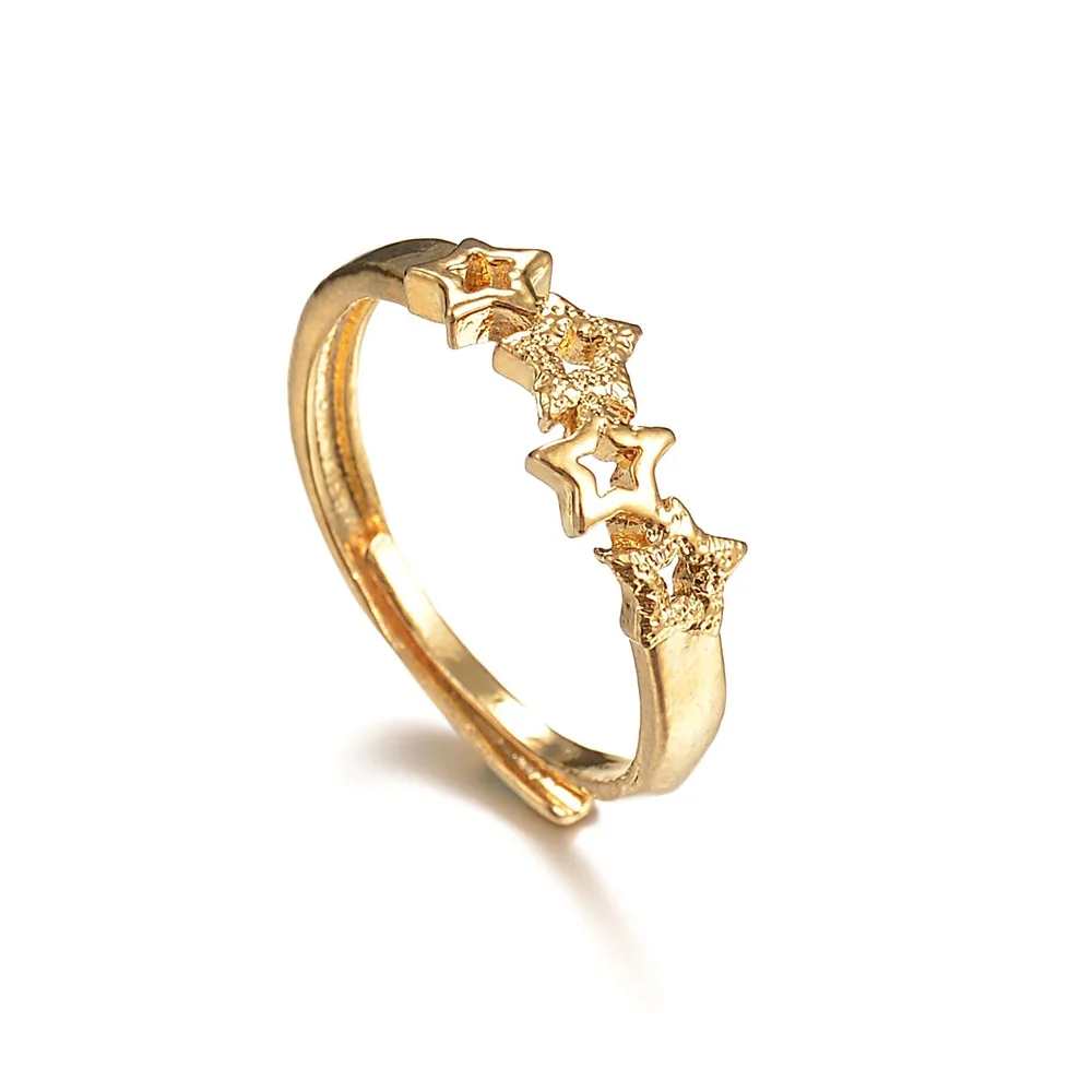 Очаровательное кольцо для влюбленных Золотое Bijoux Femme модные ювелирные изделия
