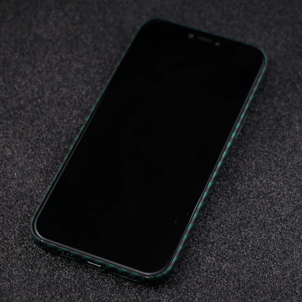 

Real Carbon Fiber Lens Protection Phone Case for iPhone 12 Pro Max 12 Mini Ultra Thin Carbon Fiber Hard Cover Shockproof Cases