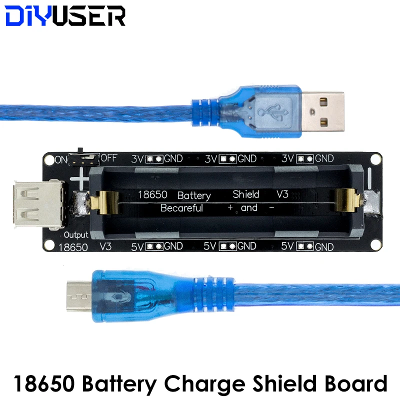 ESP32 ESP32S для Wemos Raspberry Pi 18650 Защитная плата зарядки аккумулятора V3 Micro USB порт Type A А