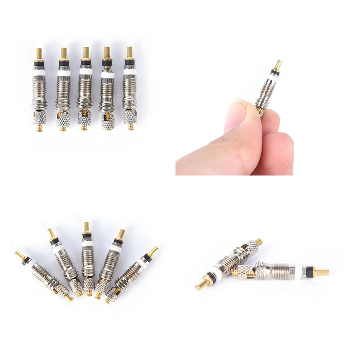 Горячий 5 шт./лот Presta к Schrader французский воздушный насос велосипед клапан и