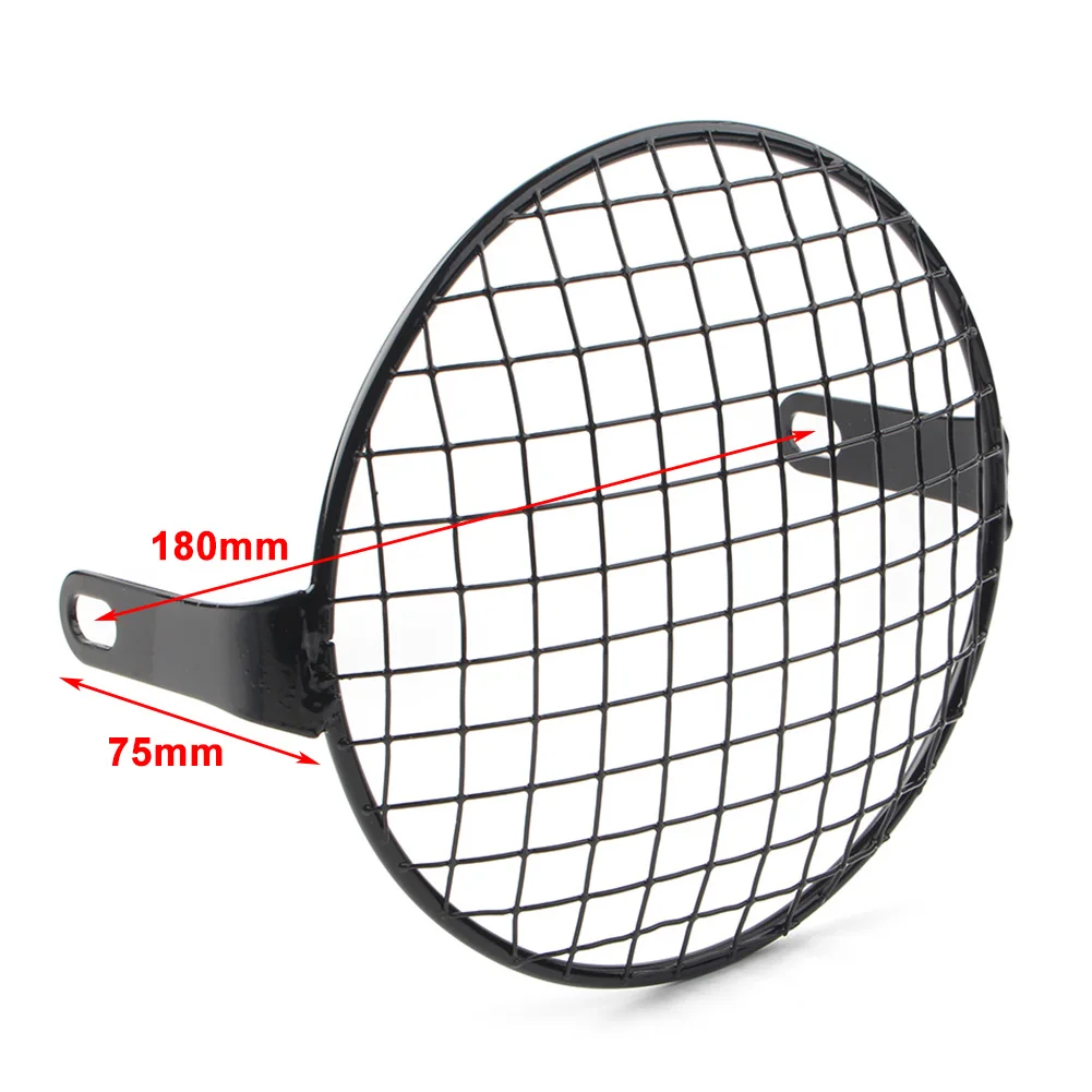 

5.75'' Motorcycle Headlight Grill Lampshade Mounting Cover Bracket for Honda GN125 CG125