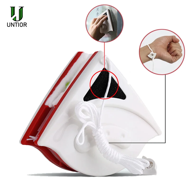 UNTIOR Магнитная щетка для мытья окон очиститель двусторонняя чистки стекла