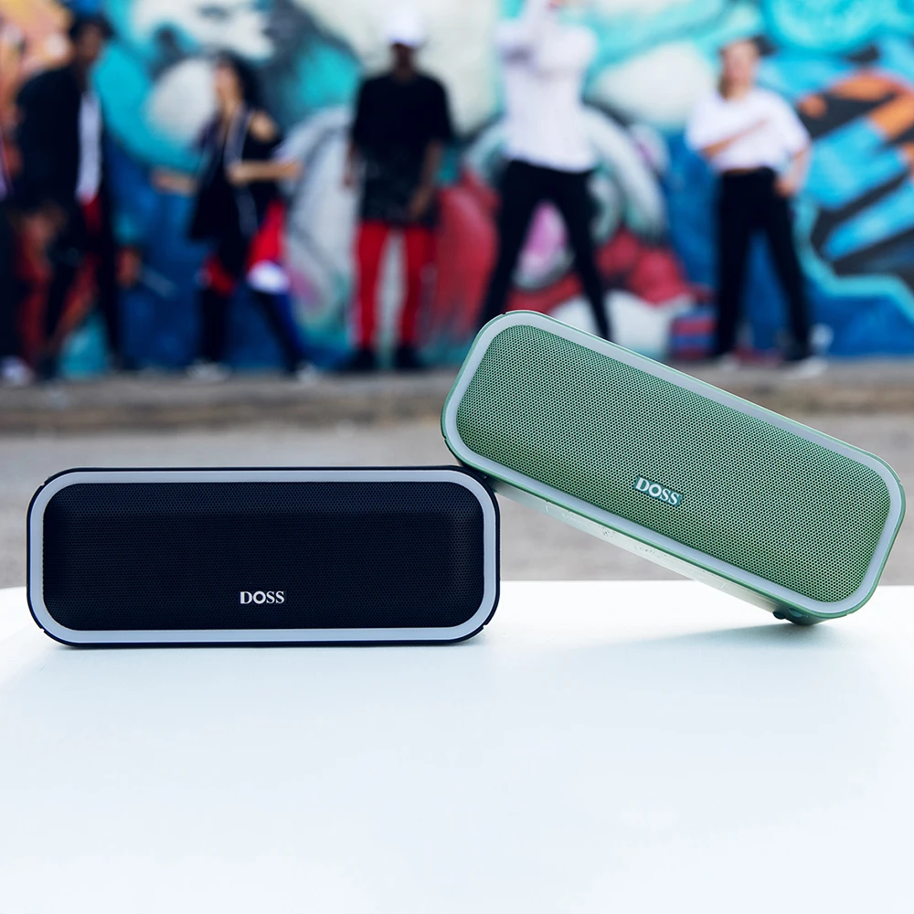 Новый DOSS BT20 Bluetooth динамик DSP технология мощный бас стерео звук коробка
