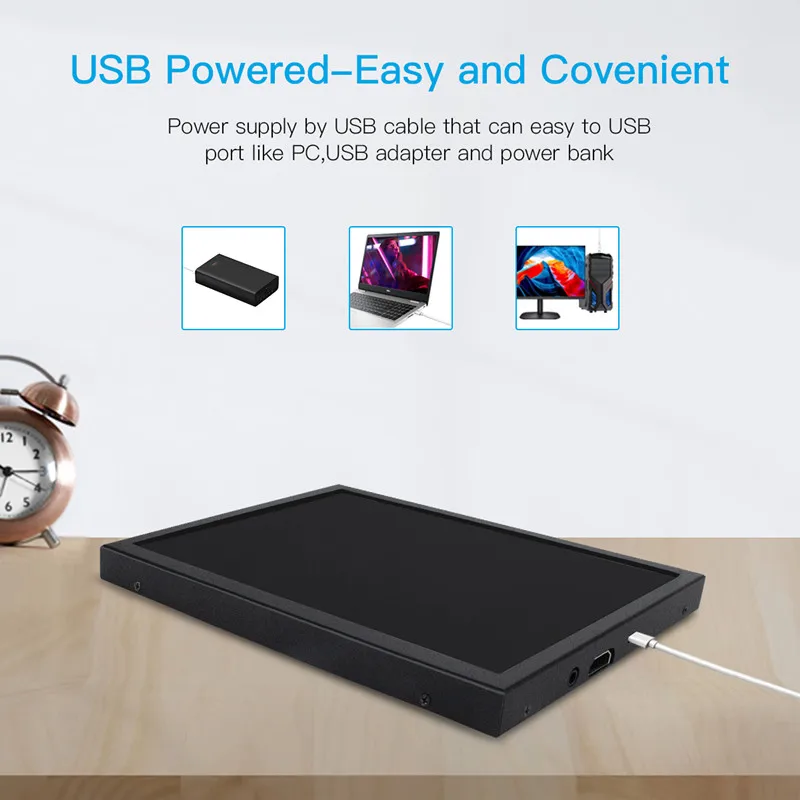 Elecrow Raspberry Pi 8 дюймовый HD портативный монитор 1280x800P двойной динамик экран дюймов ЖК