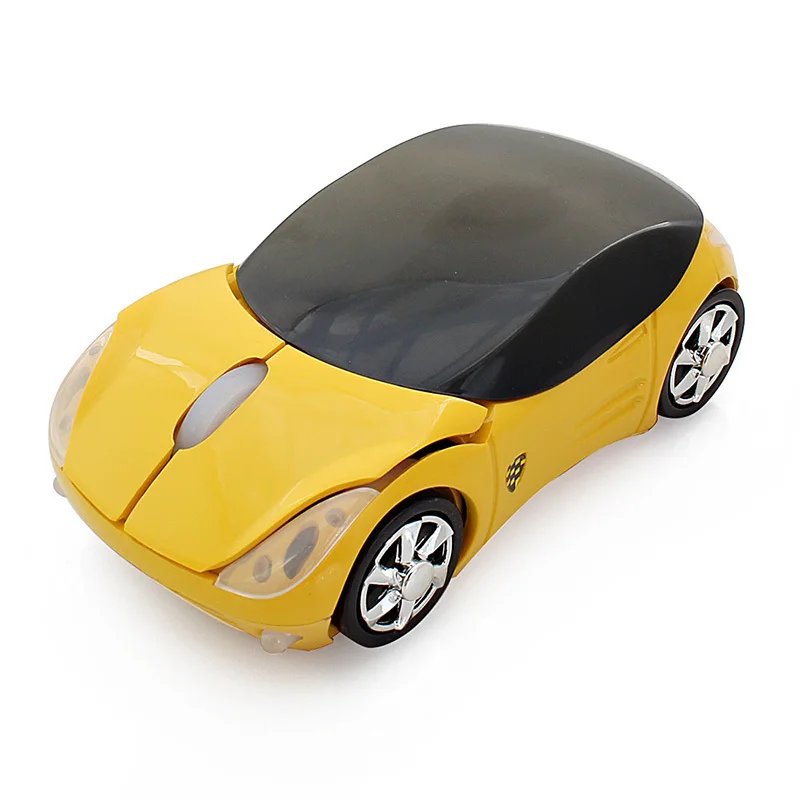 CHUYI мини 3D Автомобильная беспроводная мышь 1600 dpi USB оптическая компьютерная мышь дети милый розовый автомобиль Mause для девочки ноутбук Laptop персональный компьютер