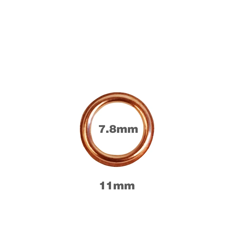 Фото 100 шт. прокладка форсунки MD070718 для Mitsubishi Pajero Delica 4D55 4D56 4D65 4D68 4M40 №2