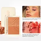 FOCALLUR-E натуральные тени для лица, румяна, пудра, палитра, косметика, косметические пудра-румяна, пудра, палитра косметики для лица