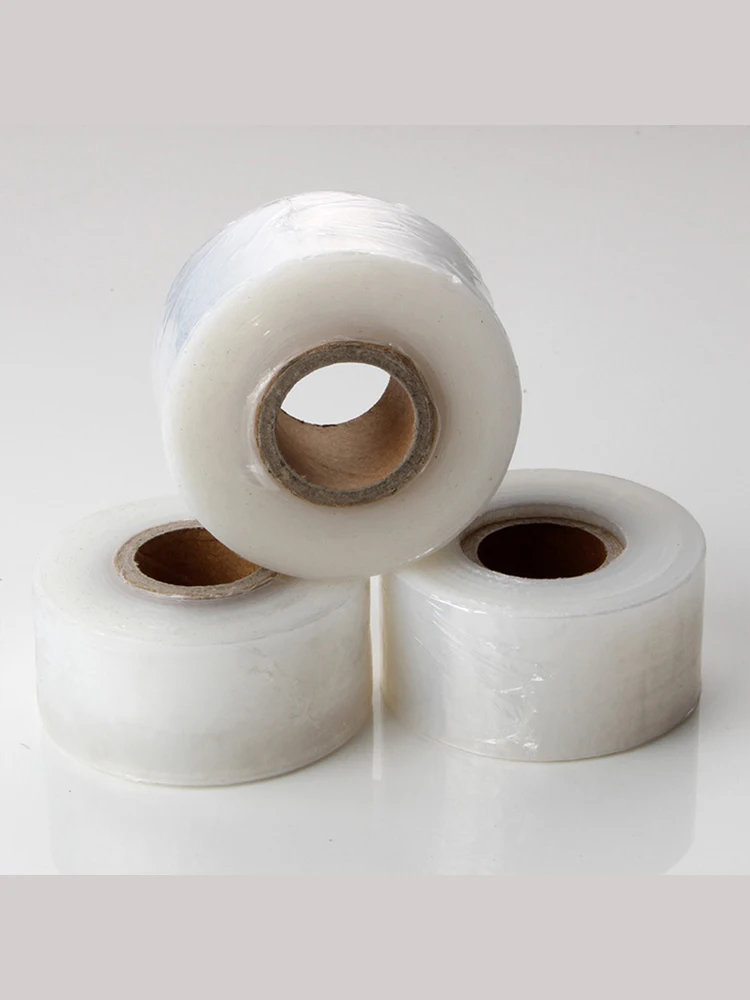 

Лента для прививки белая Однослойная прозрачная пленка 3 см рулон ленты парафилм Обрезка прививка садовый ремонт семян