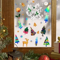 christmas decorations wall stickers christmas house gingerbread man xmas house decals xmas window stickers 2022 new years party