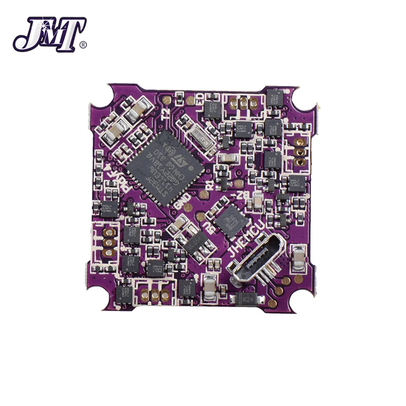 Контроллер полета JMT Play F4 1-2S 4 в 1 бесщеточный ESC 5A BL_S + кабель питания 100F