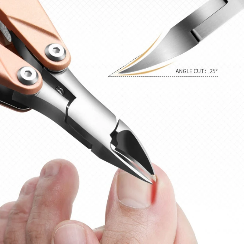 2019 складные ножницы для ногтей Paronychia Резак густых или вросших Средства ухода за