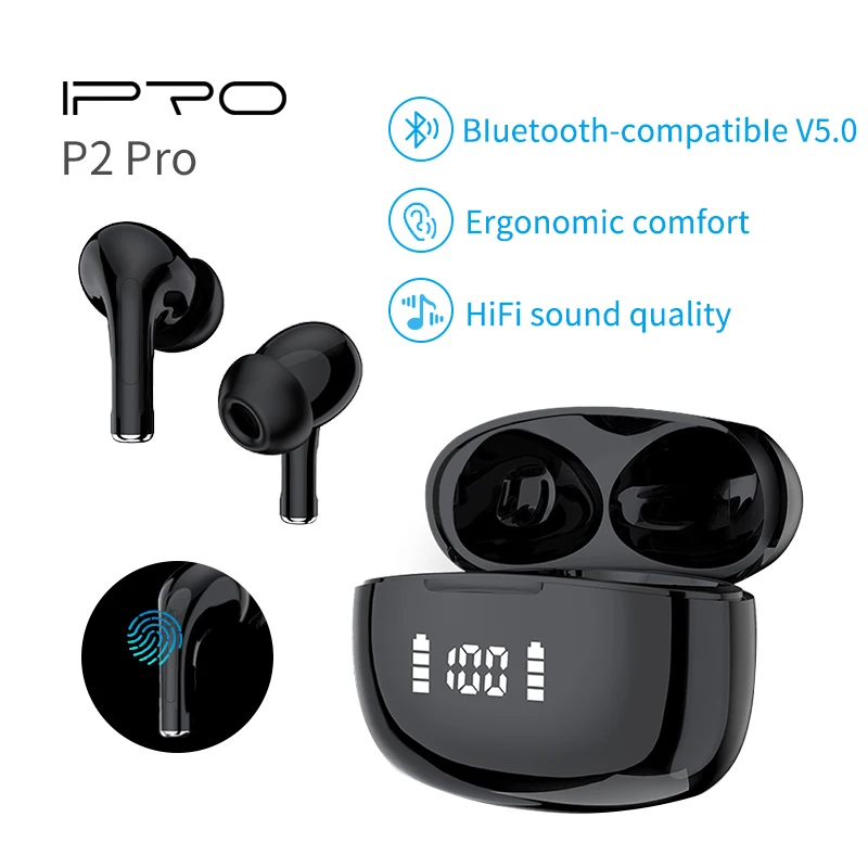 

Наушники-вкладыши IPRO P2Pro, Hi-Fi, 480 мАч