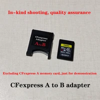 2021 new for esxs cfexpress adapter a to b memory card adapter holder suitable for sony cea g80tg160t