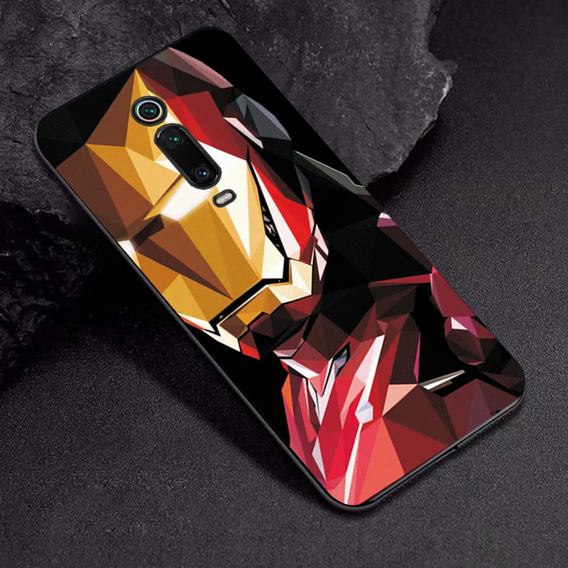 Чехол для Xiaomi mi 9T Pro для Xiaomi mi 8 SE mi 9 SE Marvel Капитан черный чехол ТПУ для Xiaomi mi 5 X M i6X mi A2 mi A1 Pocophone F1 - Цвет: TPUBLK626