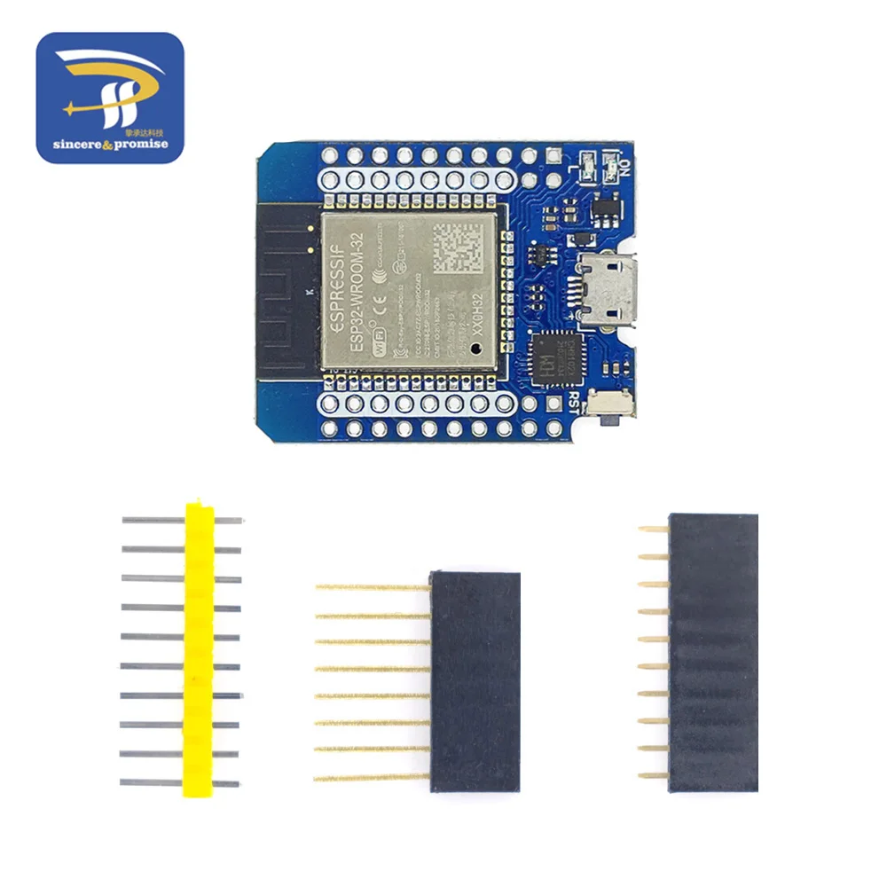 Макетная плата CH9102X CH9102 для Wemos Mini D1 ESP8266 ESP32 модуль Arduino с контактами | Электронные