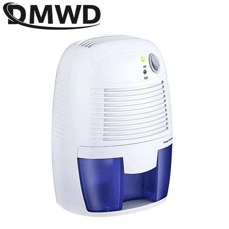 DMWD 110V/220V Mini Dehumidifier Electric Cooling Desiccant Air Dryer Moisture Absorbing Machine Bedroom Kitchen Absorber 500ml | Бытовая