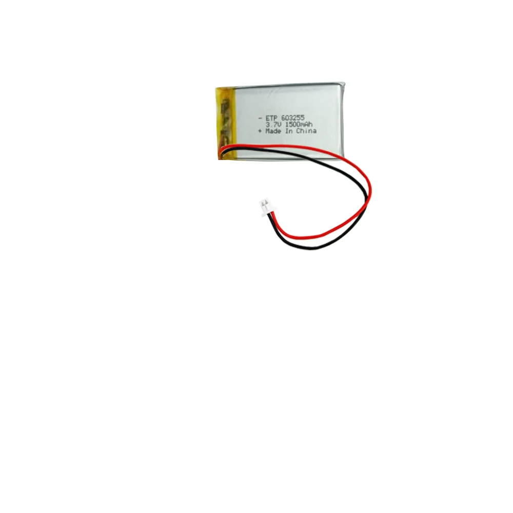 Литий-полимерная батарея 603255 с экологичной сертификацией 1500 мАч - купить по