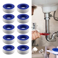 10pcs roll joint plumbing fitting thread seal tape ptfe for water pipe plumbing sealing tapes sealers home improvement