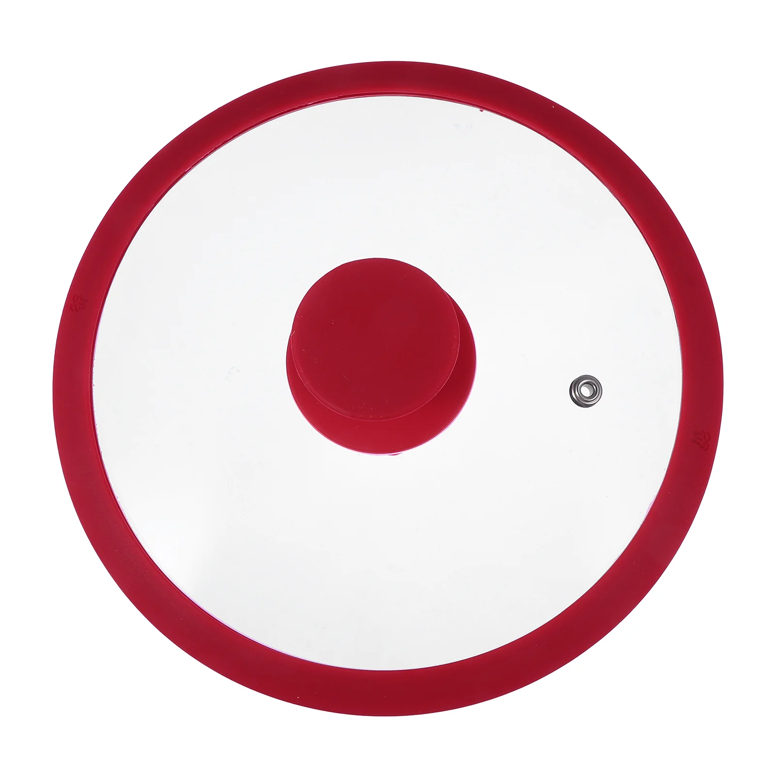 

1 шт. закаленная зеркальная Прозрачная крышка для горшка с силиконовым ободом кухонный инструмент