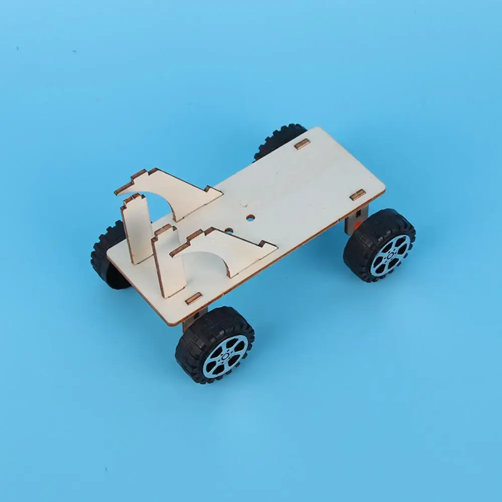Хоббитлэнь Деревянный DIY ветер автомобиль сборки модель комплект научный