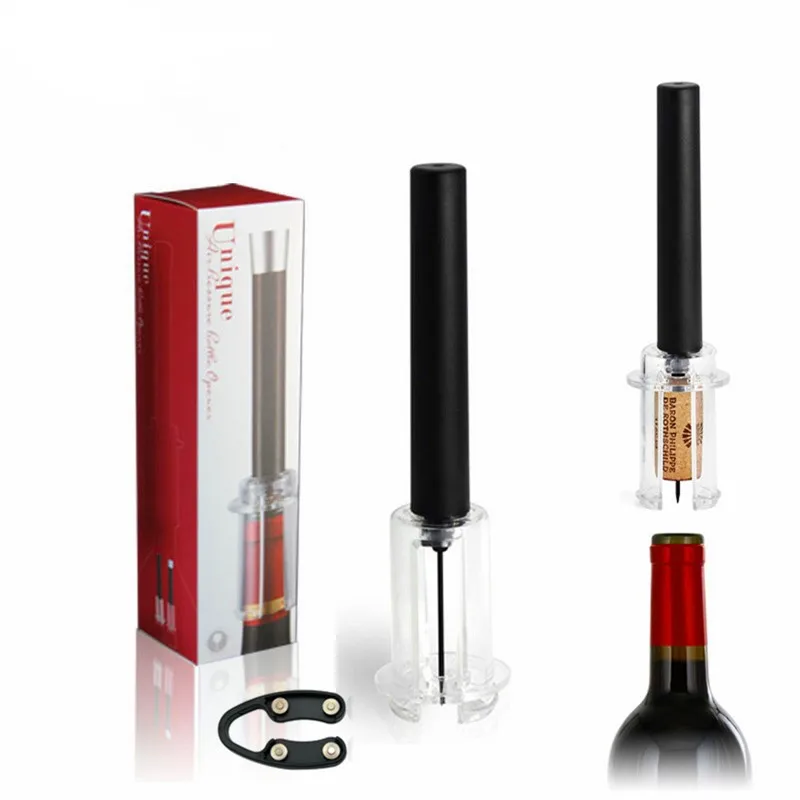 Бесплатная доставка открывалка для вина с нажимным воздухом винными резаками