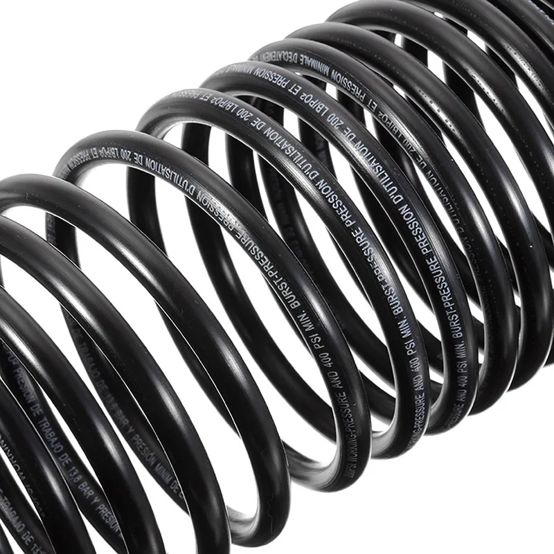 Воздушный компрессор 7 мм шланг с отдачей пружинная трубка катушечные