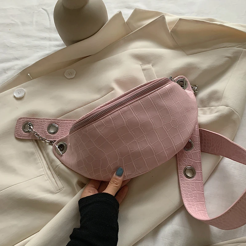 

Small Stone Pattern PU Leather Crossbody Bags For Women 2020 Summer Fashion Shoulder Handbags Female Travel Cross Body Bag