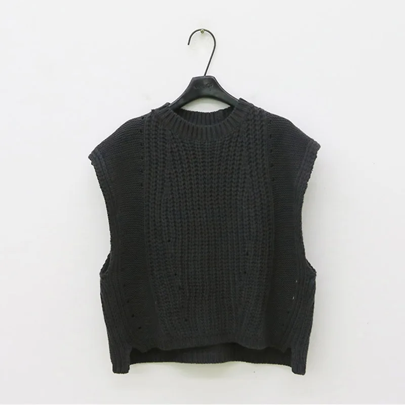 

YAMDI loose cute sweater women knitted 2020 vintage pullover woman jumper thick oversized korean spring winter elegant loose kni