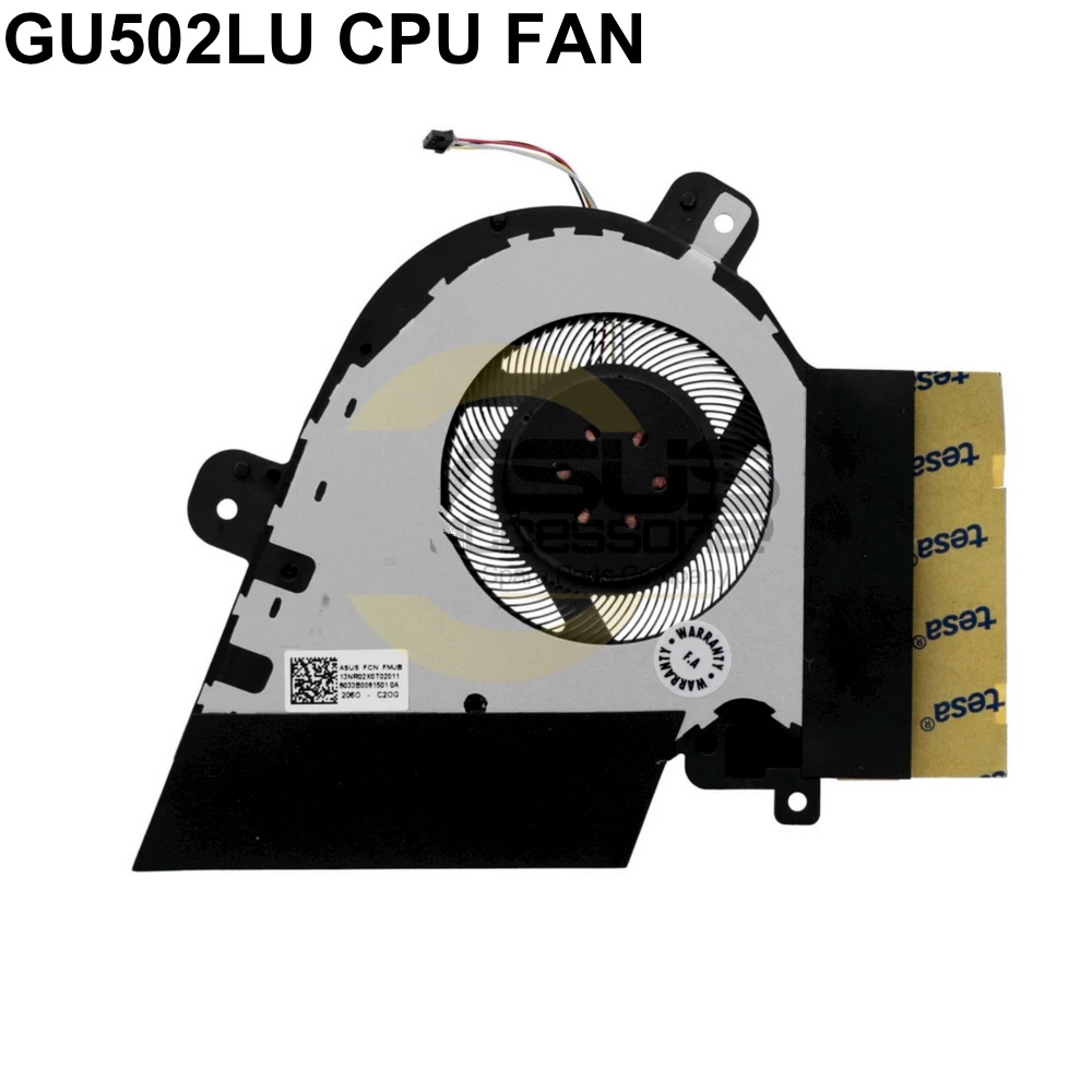 Ventiladores de Refrigeração Cooler para Asus Computador Gu502lws Rog Zephyrus M15 Placa Gráfica Cooler Vga Fmub Cpu Gpu Gu502lv Gu502lw