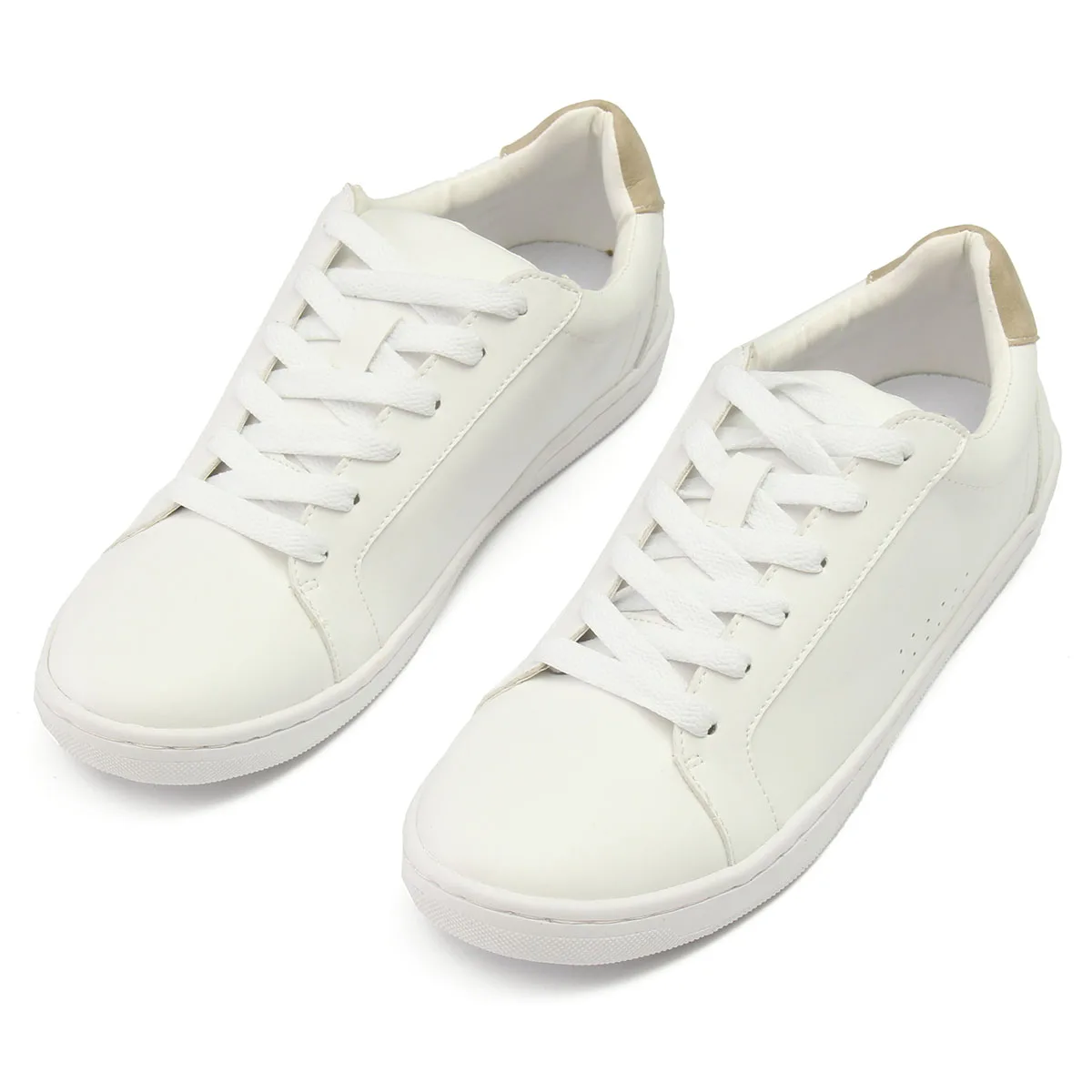

Nis Breathable Women Shoes Ladies Lace Up White Black Sneakers Shoes Vulcanize Platform Sneakers Comfortable Casual Outdoor Shoe