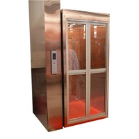 qiyun ce iso approved 400kg small household mini elevator lift home lift residential platform lift for home