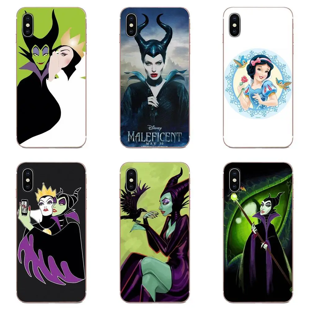 Белоснежная ягода Maleficent для Galaxy Grand A3 A5 A7 A8 A9 A9S On5 On7 Plus Pro Star 2015 2016 2017 2018 мягкий