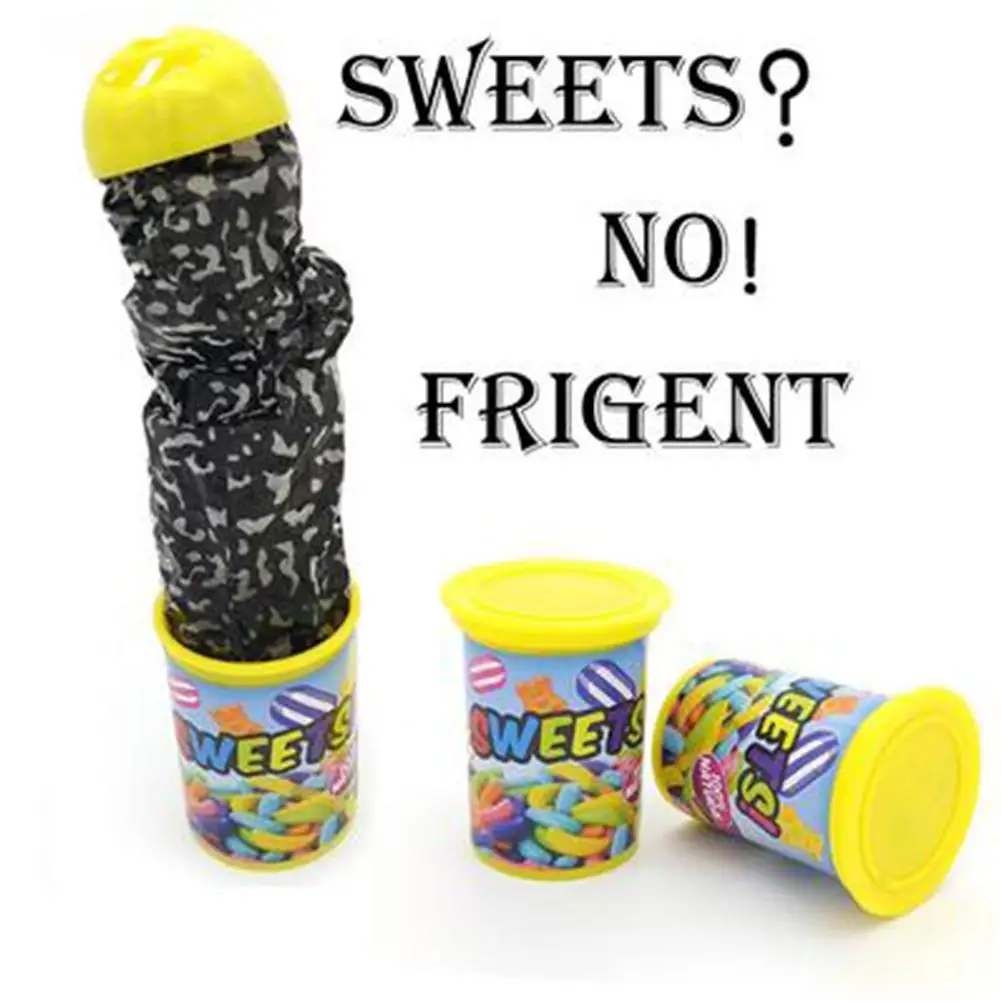 

1pc Funny Can Jump Spring Snake Toy Gift April Fool Day Halloween Party Decoration Jokes Prank Trick Fun Joke Toys
