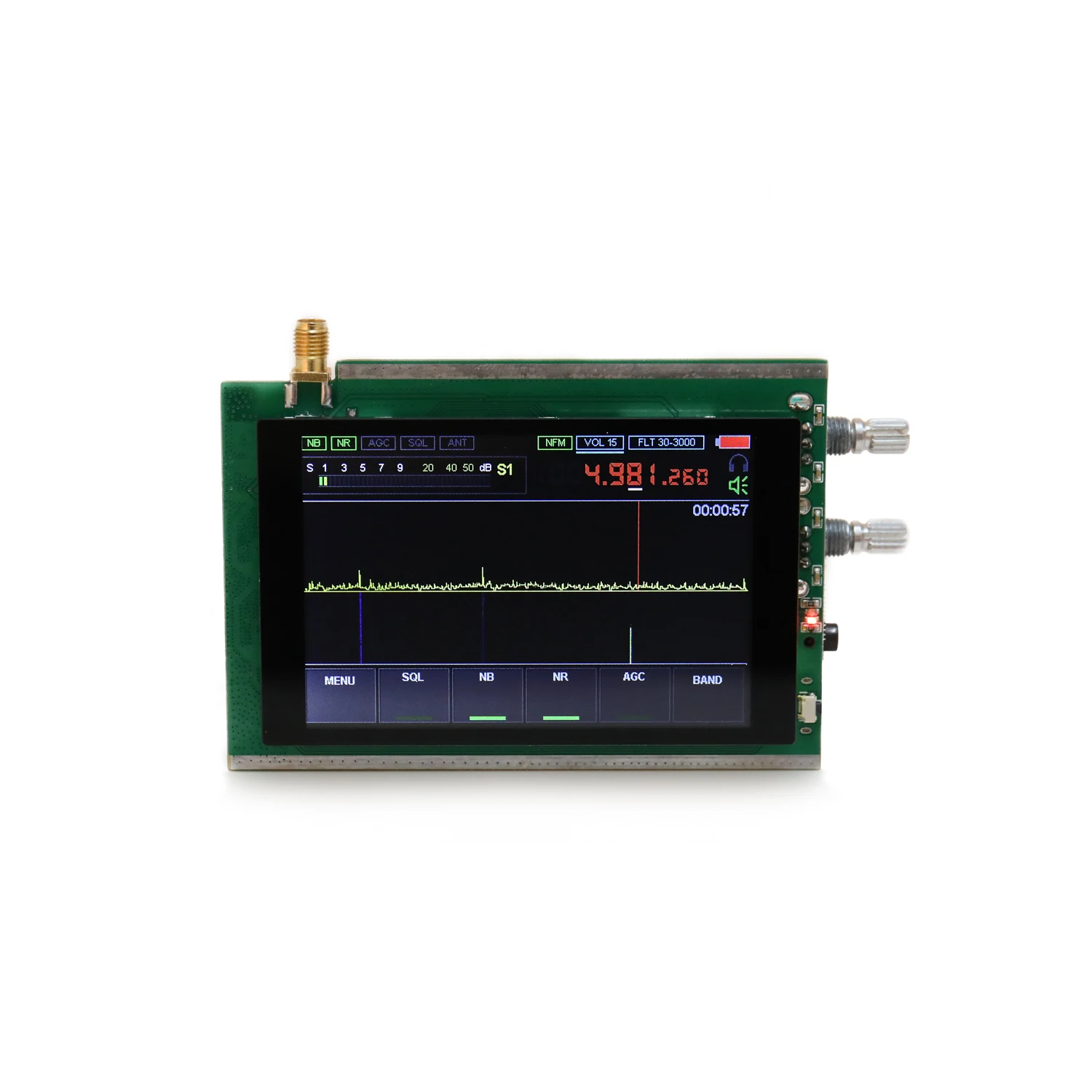 Радиоприемник Malahit DSP 200 МГц 50 кгц 240 сенсорный экран 3 5 дюйма SDR чип STM32H742