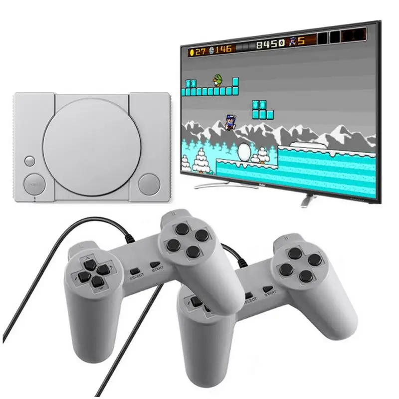 

Classic TV Video Game Console With 620 Built-in Games 8 Bit Retro Handheld Gaming Player Video Game Console+2 Controllers Gifts