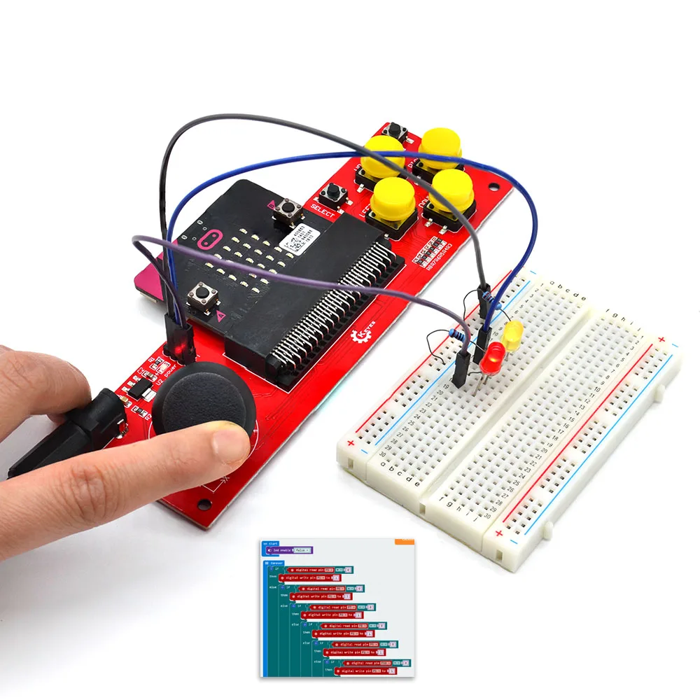 Джойстик Геймпад кнопки плата модуля расширения для BBC MicroBit Micro:Bit | Игрушки и