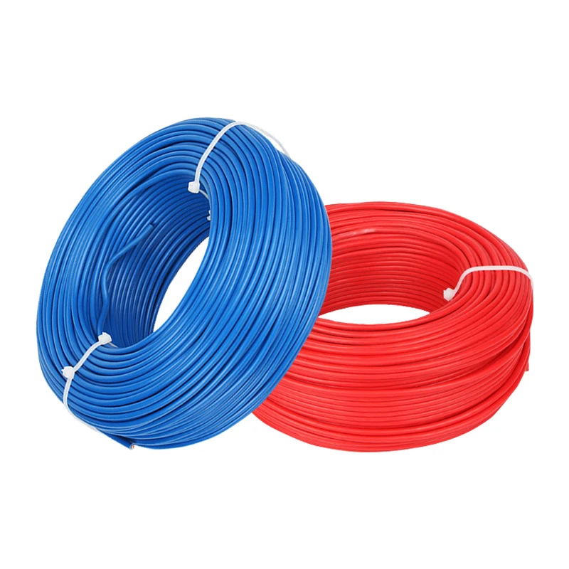 

BVR 14/12/10/8 AWG Stranded Soft Cable Oxygen-free Copper Wire PVC Colorful Cable Flexible Electrical Wiring for Home Lightings